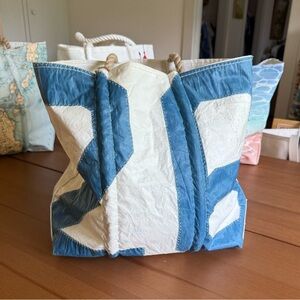 Sea Bags Vintage Sail 26 Nautical Medium Tote Bag